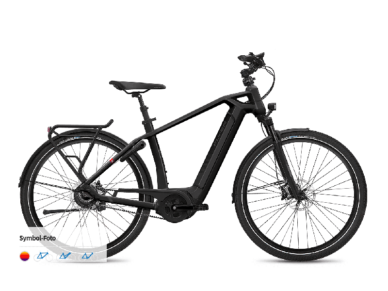 Flyer Gotour6 7.23 Gent Black Matt 2021 - 625Wh - 28