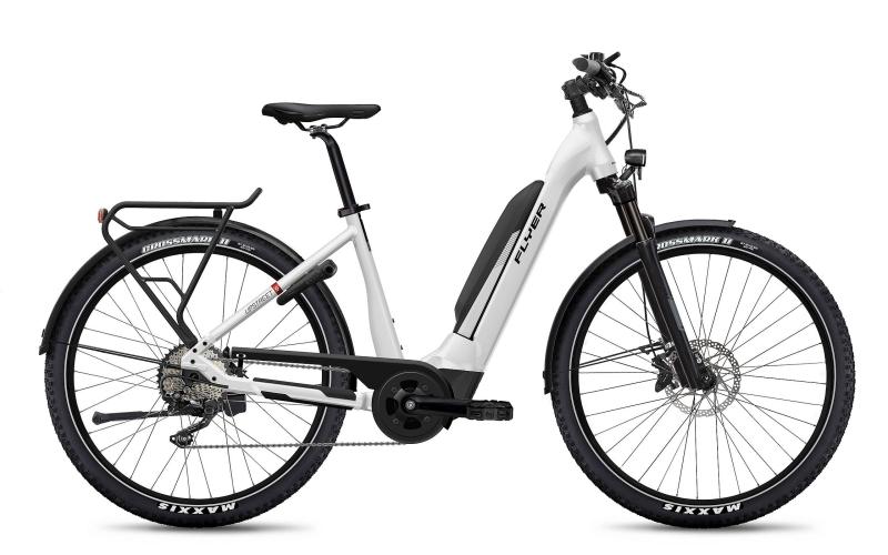 Flyer Upstreet5 7.23 Comf Pearl White Gloss 2021 - 750Wh - 28
