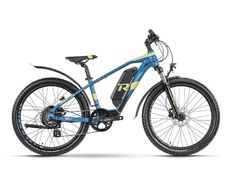 Raymon FourRay E 1.5 Street Darkblue / Lime  2021 - 300Wh 24