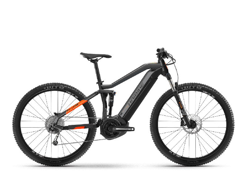 Haibike FULLNINE 4 Cool Grey / Lava Matte  2021 - 500Wh 29