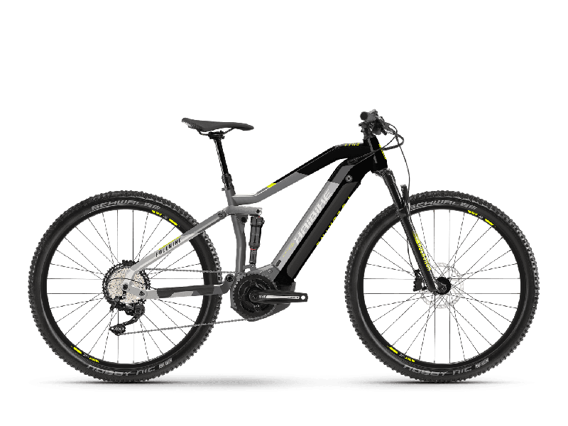 Haibike FULLNINE 6 Urban Grey / Ink  2021 - 630Wh 29