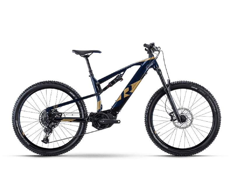 Raymon FullRay E-Seven 8.0 Deepblue / Gold  2021 - 630Wh 27,5