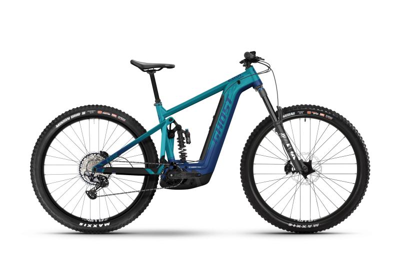 GHOST E-RIOT EN AL/AL Pro metallic azur blue/dark blue - glossy 2024 - 27,5