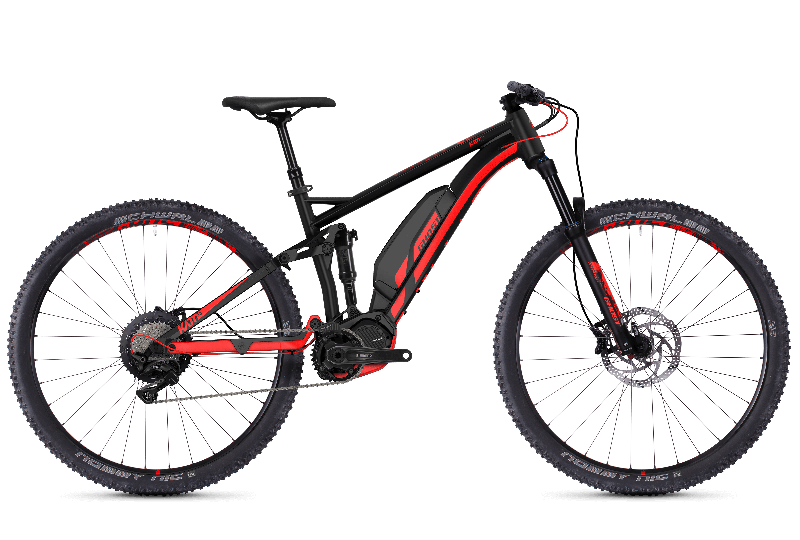 GHOST Hybride Kato FS S4.9 AL Night black NEONRED - 2018 - Uni 29 -  