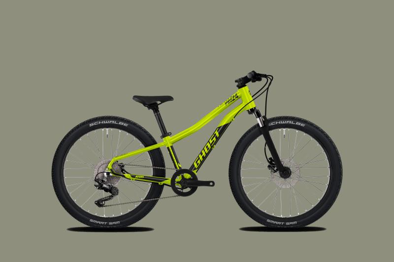 GHOST Kato 24 Pro candy lime green/black - glossy 2023 - 24