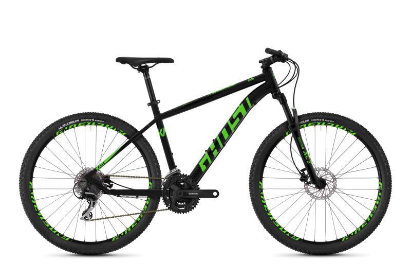 GHOST Kato 2.7 AL U night black / riot green 2019 - 27.5 -  