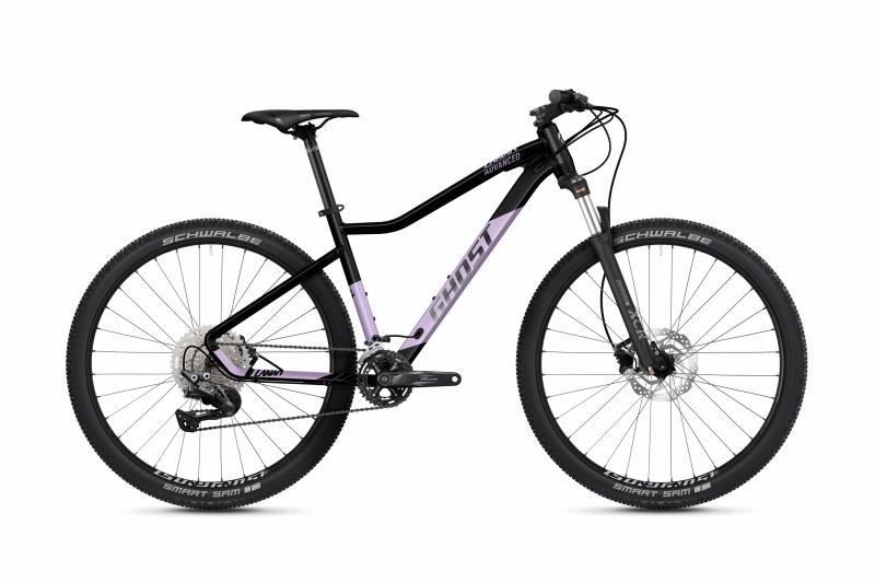 GHOST Lanao Advanced AL W black/pearl purple - matt 2024 - 27,5