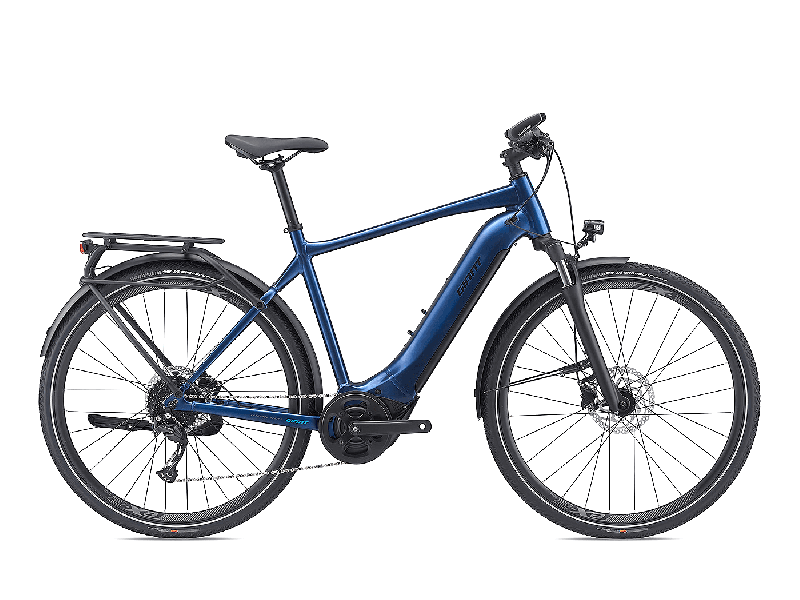Giant EXPLORE E+ 2 GTS Metallic Navy / Black Satin Gloss  2021 - 500Wh 28