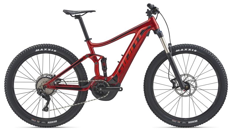 Giant Stance E+ 2 Metallicred / Solidblack 2020 