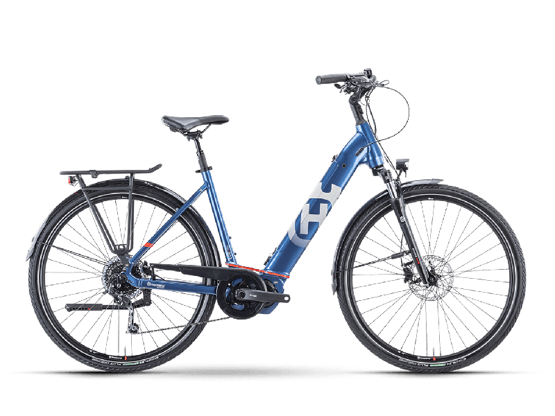 Husqvarna Gran City 3 Blue / Red  2021 - 630Wh 26