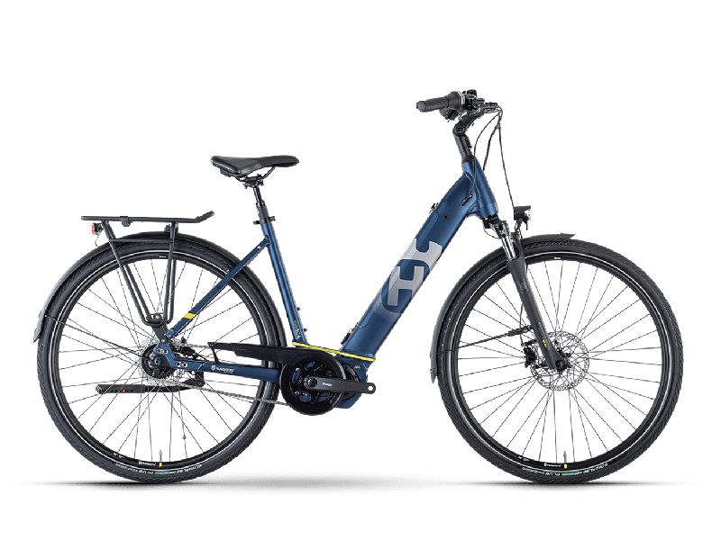 Husqvarna Gran City 4 CB Darkblue / Yellow Matt  2021 - 630Wh 26