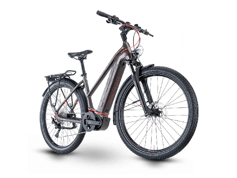 Husqvarna Gran Tourer 4 Bronze / Darkbronze / Red Matt  2021 - 630Wh 27,5
