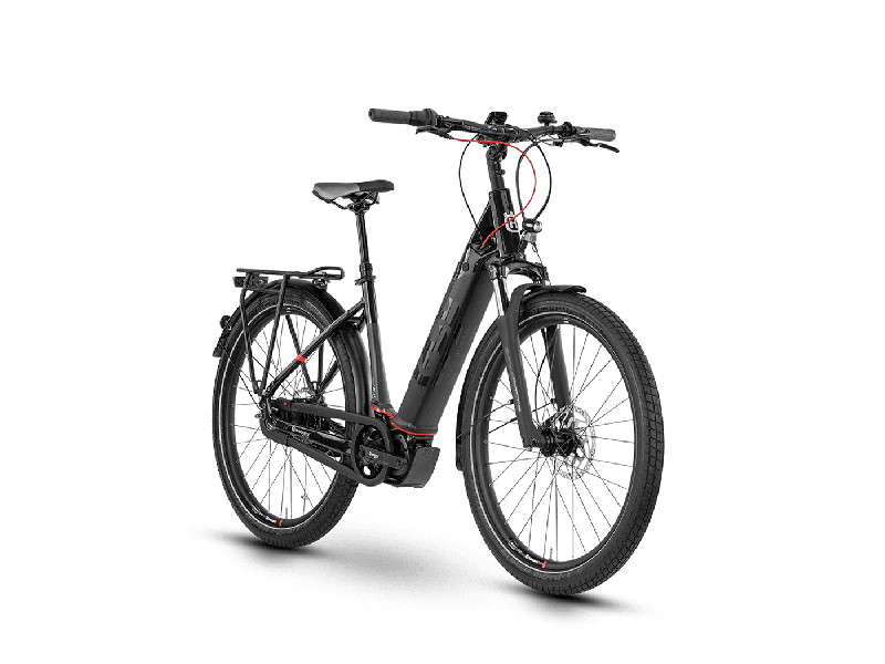 Husqvarna Gran Urban 4 CB Black / Black / Red  2021 - 504Wh 27,5