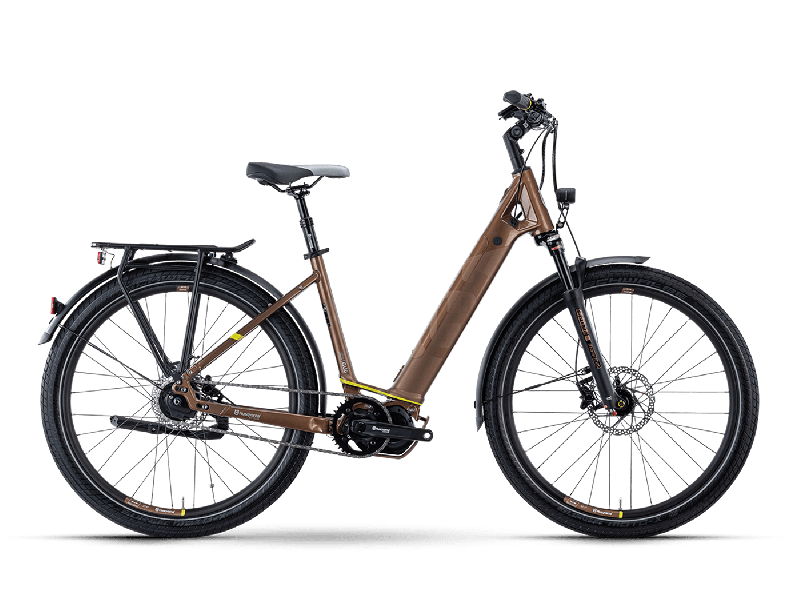Husqvarna Gran Urban 6 FW Bronze / Bronze / Yellow  2021 - 504Wh 27,5