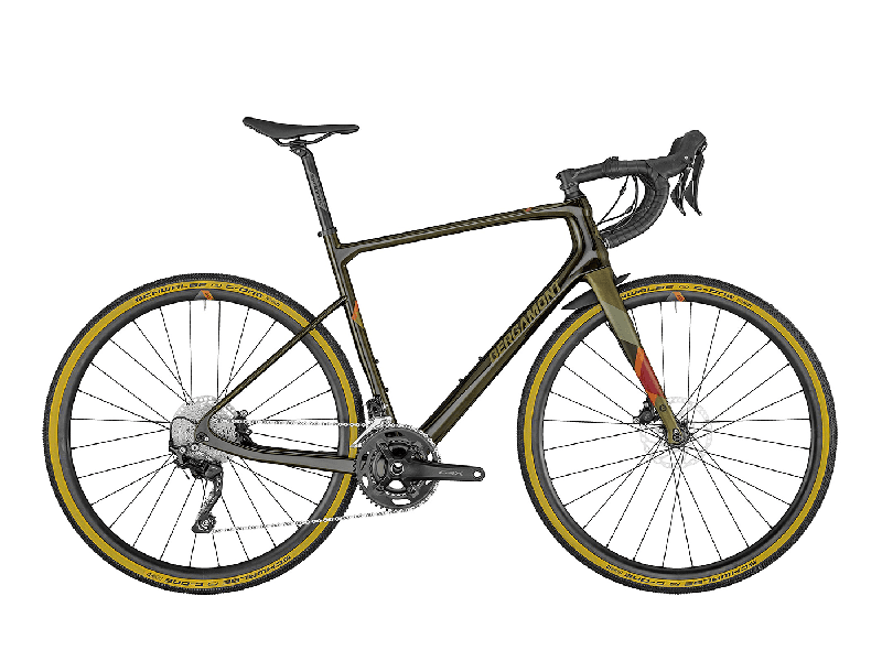 Bergamont Grandurance Expert dark olive/gold/orange (shiny/matt) 2021 