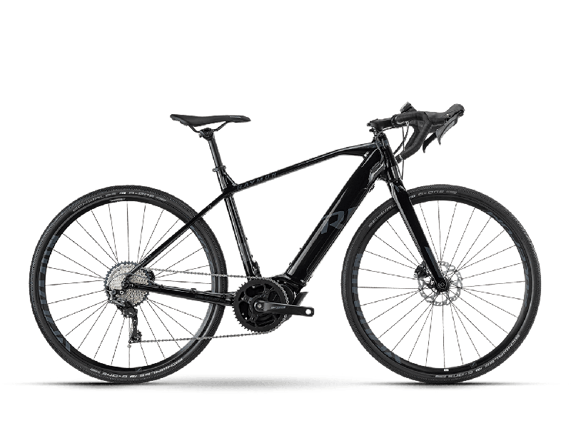 Raymon GravelRay E 7.0 Black / Darkgrey  2021 - 500Wh 28