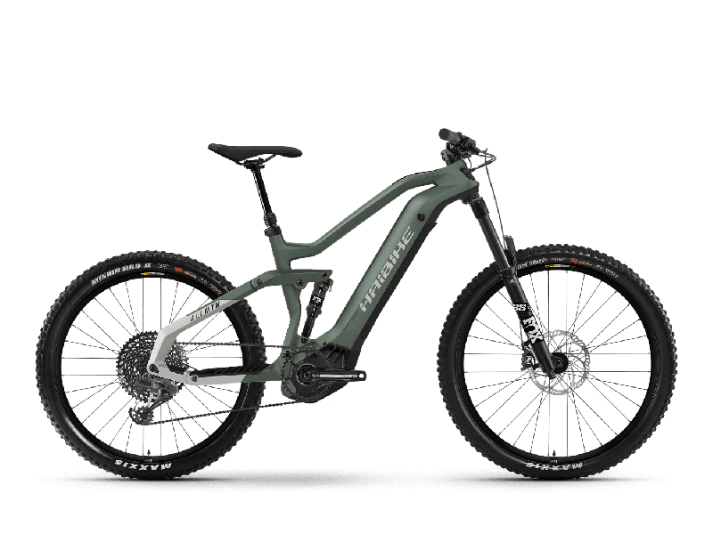 Haibike ALLMTN 6 Bamboo Green / Cool Grey Matte  2021 - 600Wh 29