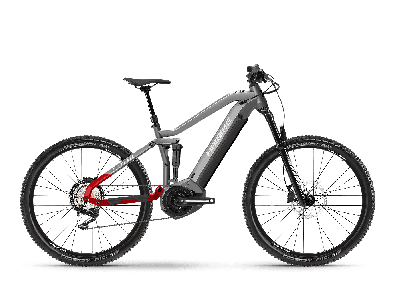 Haibike AllTrail 5 29 gloss grey / red / black 2022 - Unisex-29
