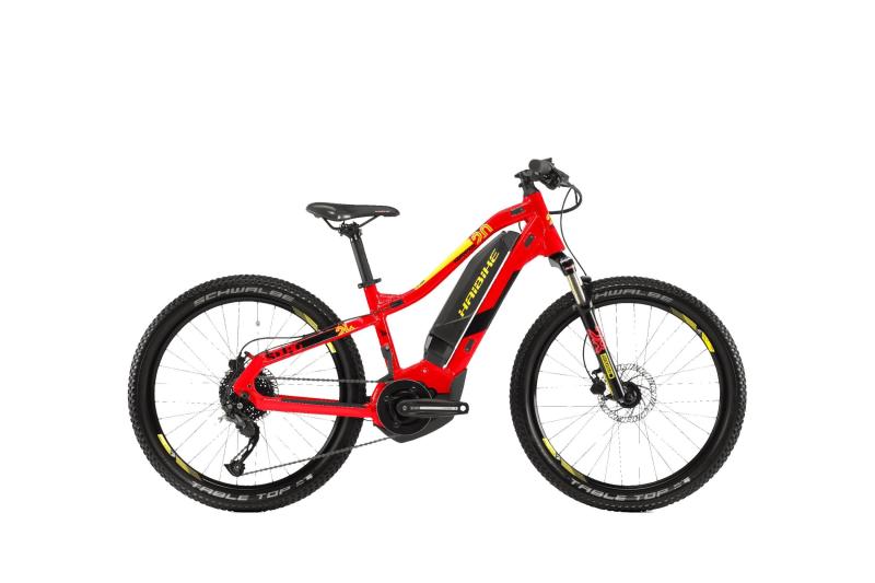 Haibike SDURO HardFour 2.0 Rot/Schwarz/Gelb 2019 - MTB Hardtail 24 -  