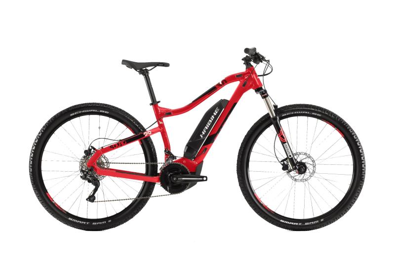 Haibike SDURO HardNine 3.0 Rot/Schwarz/Weiß matt 2019 - MTB Hardtail 29 -  