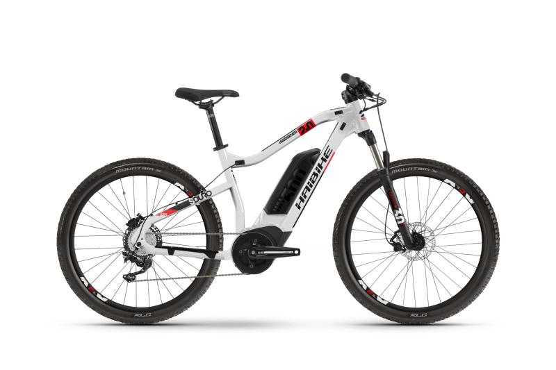 Haibike SDURO HardSeven 2.0 Silber/Rot/Schwarz 2020 - MTB Hardtail -  