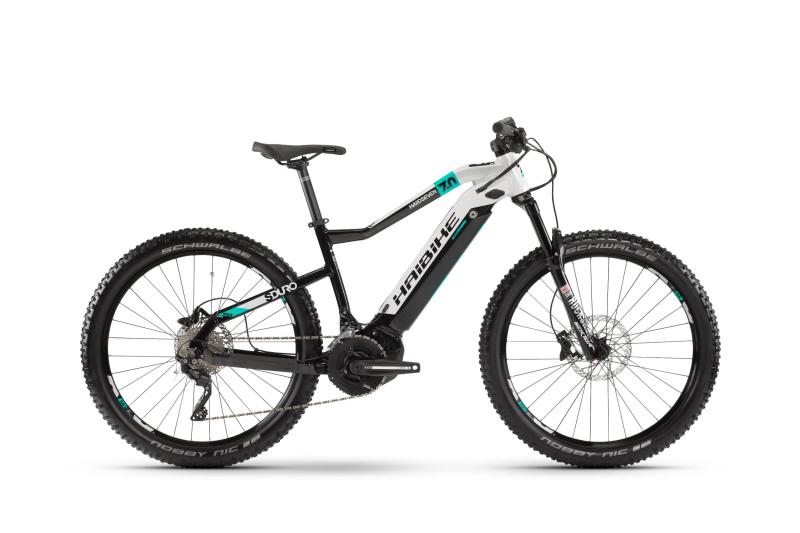 Haibike SDURO HardSeven 7.0 Schwarz/Grau/Türkis 2020 - MTB Hardtail -  