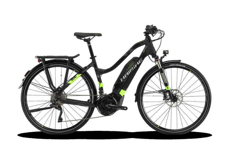Haibike SDURO Trekking 6.0 Damen Schwarz/Grün/Titan matt 2018 - Damen -  
