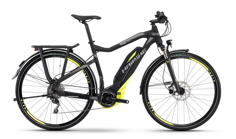 Haibike SDURO Trekking SL schwarz/lime/grau matt 2016 