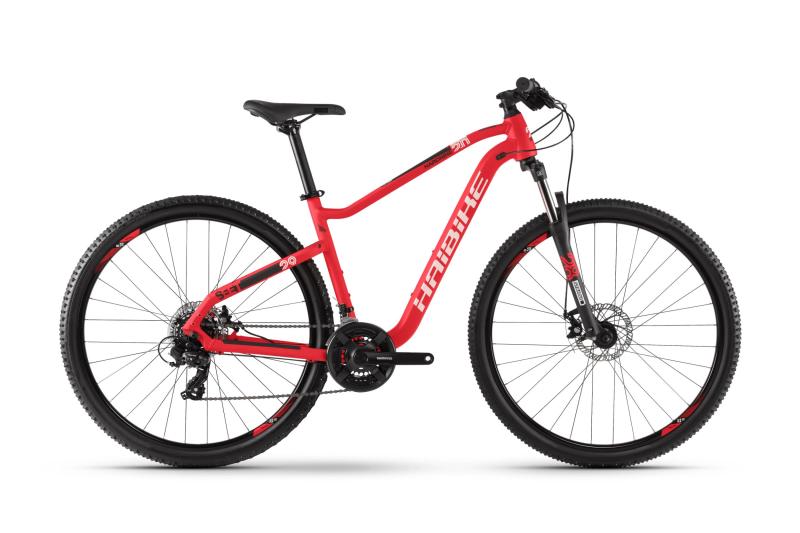 Haibike SEET HardNine 2.0 Rot/Schwarz/Weiß matt 2020 - MTB Hardtail -  
