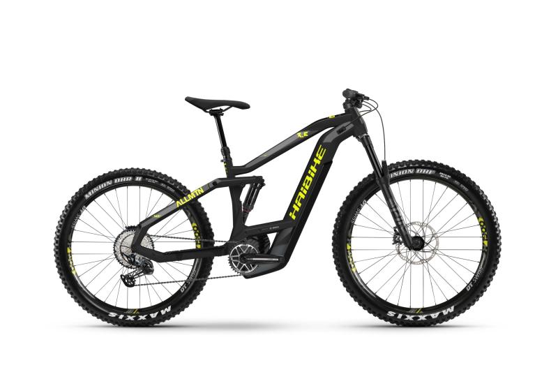 Haibike XDURO AllMtn 3.5 Schwarz/Schwarz/Lime 2020 - MTB Fully -  