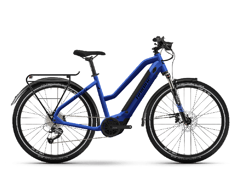 Haibike Trekking 4 gloss matte blue / black 2022 - Damen-27,5