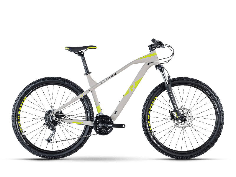 Raymon HardRay Seven 3.0 Lightgrey / Lime Matt  2021 - 27,5