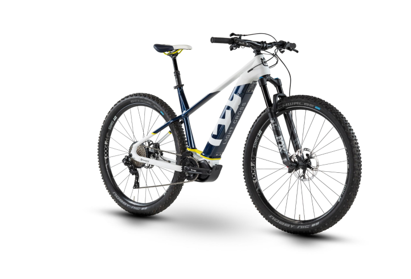 Husqvarna LC 7 weiß/dunkelblau metallic/neon gelb 2019 - MTB Hardtail 29 -  