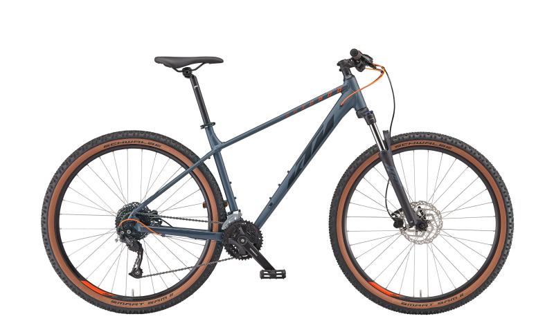 KTM CHICAGO 271 metallic grey matt (black+orange) 2024 - 27,5