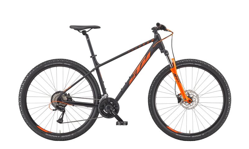 KTM CHICAGO 272 black matt (orange) 2023 - 27,5