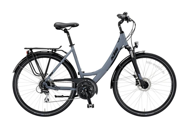 KTM LIFE RIDE 24 Disc stonegrey (black glossy) 2019 - Disc DA-E 28 -  