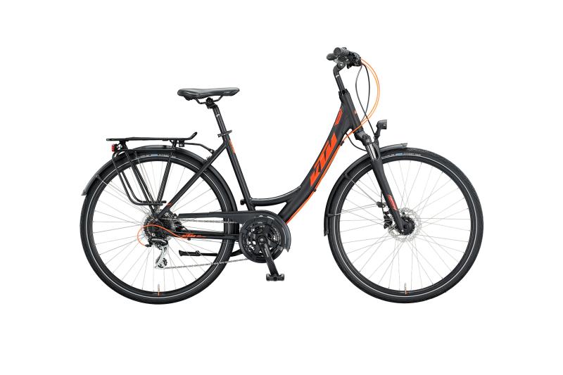 KTM LIFE RIDE black matt (orange glossy) 2020 - E_ -  