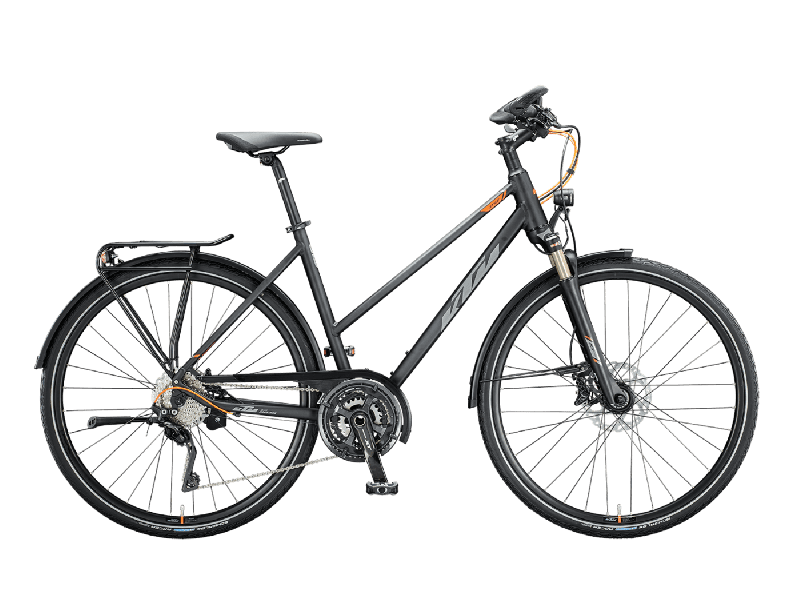 KTM LIFE STYLE black matt (grey orange glossy) 2020 - DA -  51