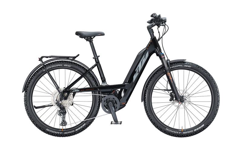 KTM MACINA AERA 271 LFC Metallic Black ( Grey Orange )  2021 - 625Wh 27,5