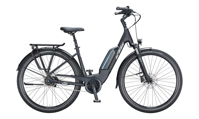 KTM MACINA CENTRAL 5 RT Black Matt ( Grey Blue )  2021 - 500Wh 29