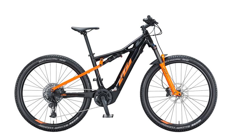 KTM MACINA CHACANA 293 Metallic Black ( Orange )  2021 - 625Wh 29
