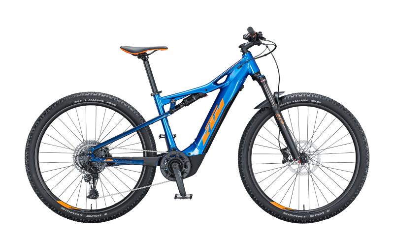 KTM MACINA CHACANA 294 Metallic Blue ( Orange Eveblue )  2021 - 500Wh 29