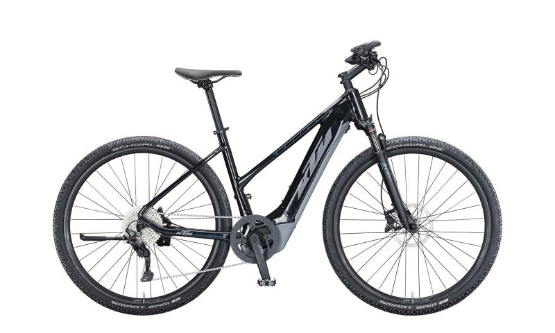 KTM MACINA CROSS 620 Metallic Black ( Grey Blue )  2021 - 625Wh 28