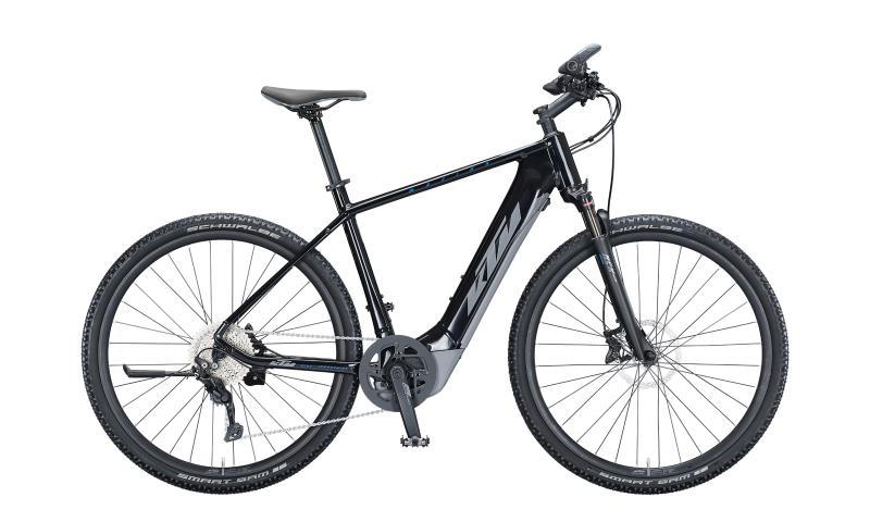 KTM MACINA CROSS 620 Metallic Black ( Grey Blue )  2021 - 625Wh 28