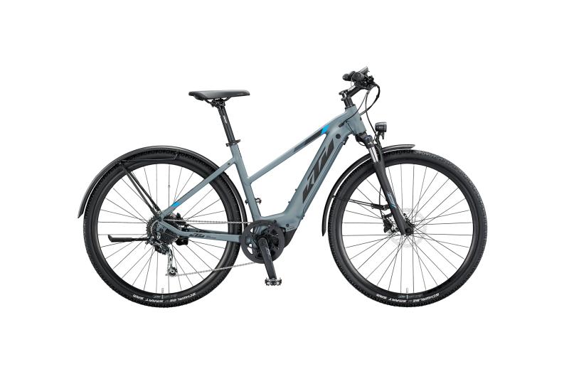 KTM MACINA CROSS LFC epicgrey matt (black blue) 2020 - DA  500Wh -  