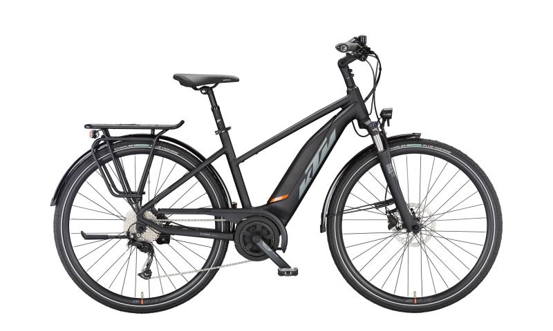 KTM MACINA FUN A510 black matt (grey+orange) 2023 - 28