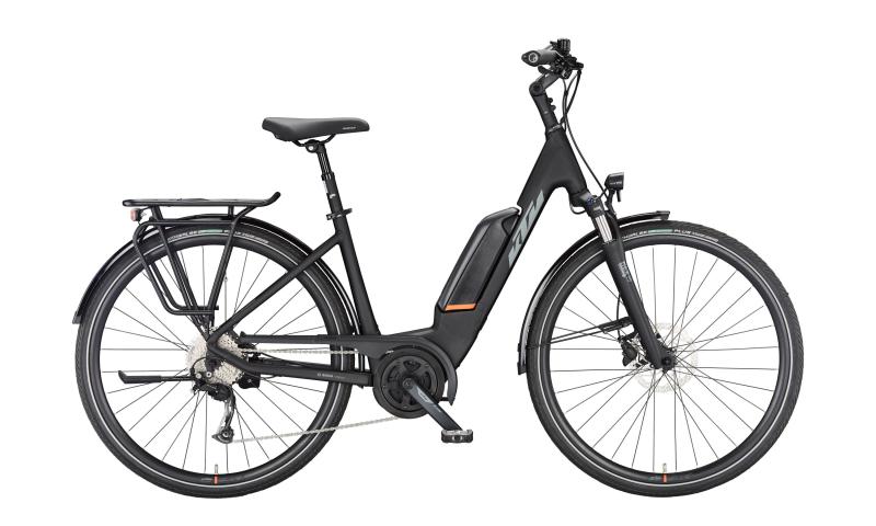 KTM MACINA FUN A510 black matt (grey+orange) 2023 - 28