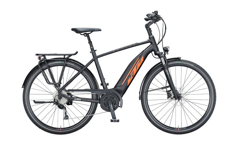 KTM MACINA FUN A510 Black Matt ( Orange Grey ) 2022 - 500Wh 28