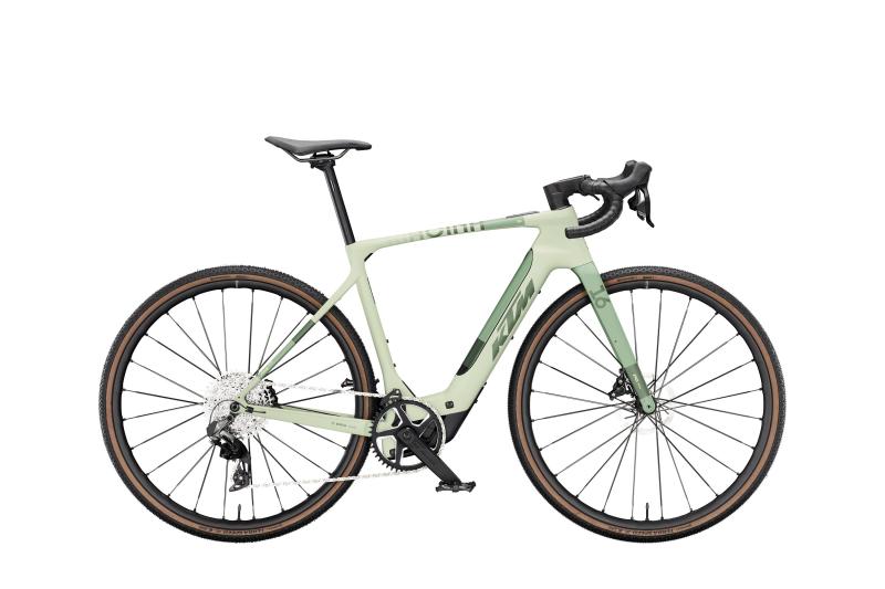 KTM MACINA GRAVELATOR SX PRIME pale green matt (green+lemon) 2024 - 29