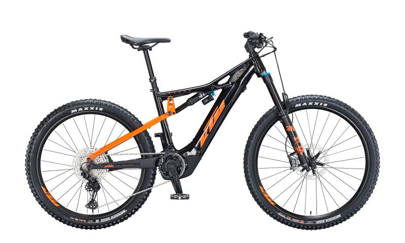 KTM MACINA KAPOHO 2971 Metallic Black ( Orange )  2021 - 625Wh 29